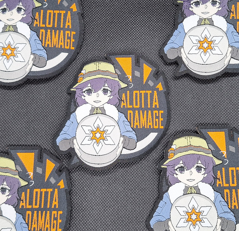 "A Lotta Damage" Patch/Sticker (Girls' Frontline 2)