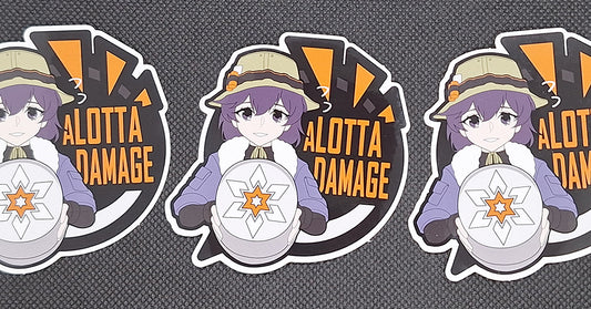 "A Lotta Damage" Patch/Sticker (Girls' Frontline 2)