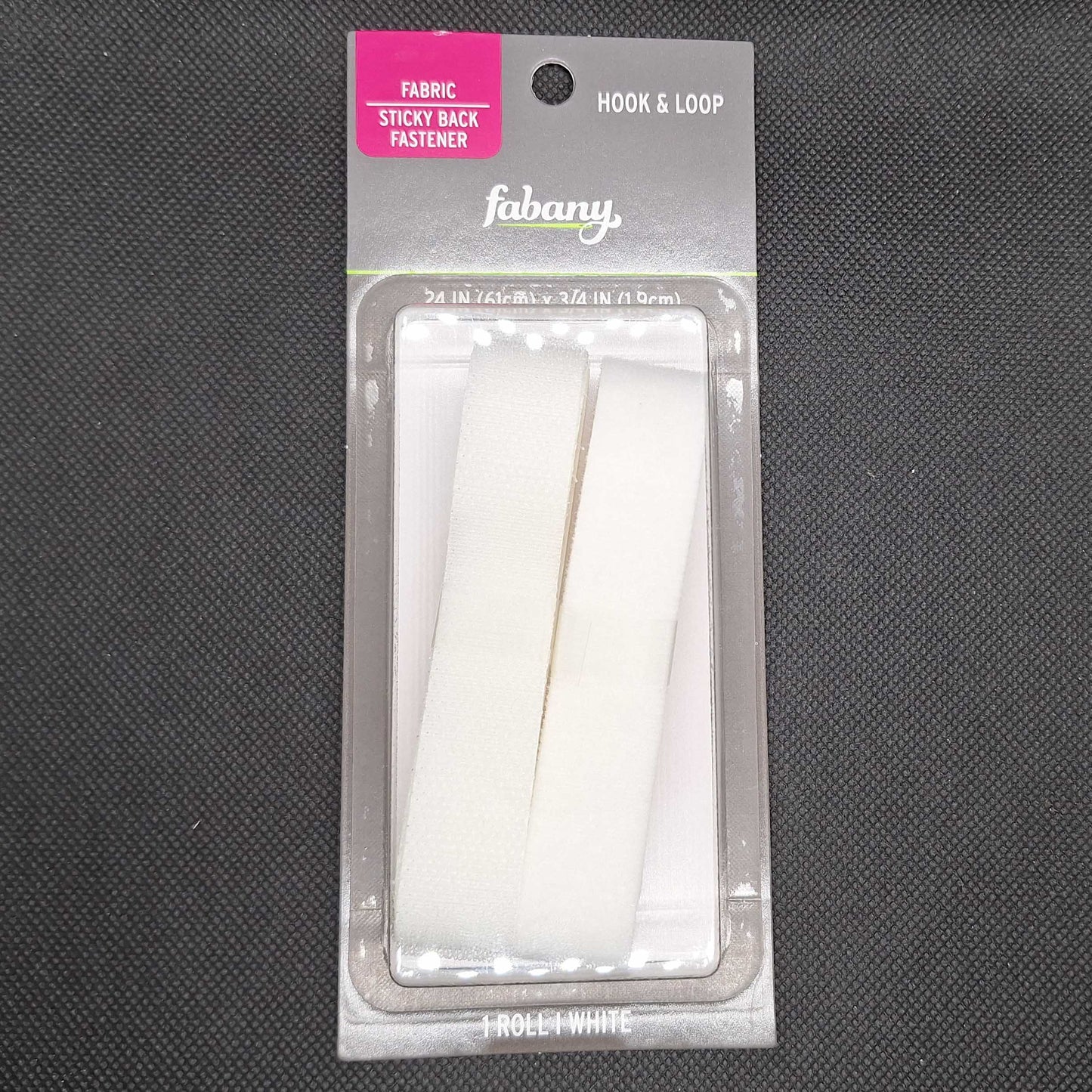 Fabany Hook and Loop Fasteners (White)