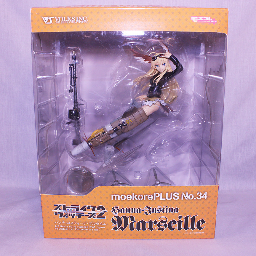 VOLKS Moekore Plus No.34 Hanna Justina Marseille Figure 1/8 Scale (Strike Witches 2)