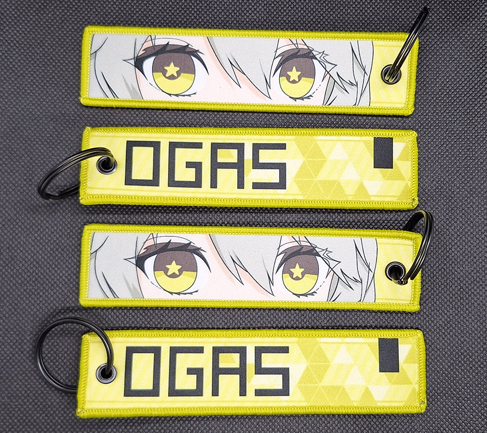 OGAS x UMP-40/Lainie Flight Tag Keychain (Girls' Frontline 2)