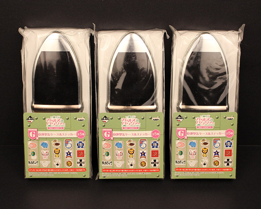 Girls und Panzer Prize Pencil Tin w/ Stickers