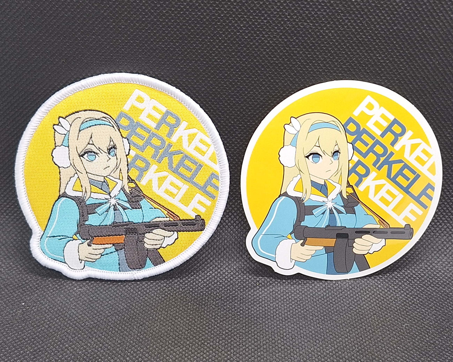Suomi Perkele patch/sticker (Girls' Frontline 2)