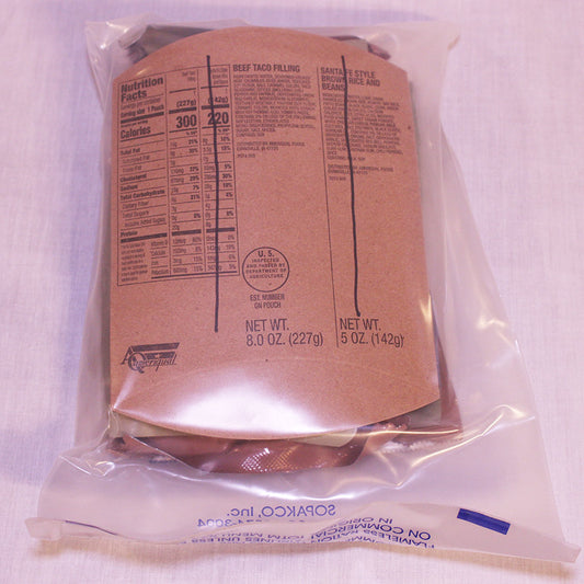 Tailored Operational Training Meals (TOTMs)