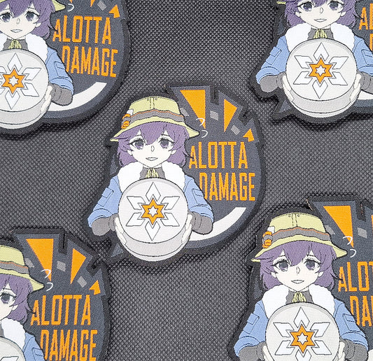 "A Lotta Damage" Patch/Sticker (Girls' Frontline 2)