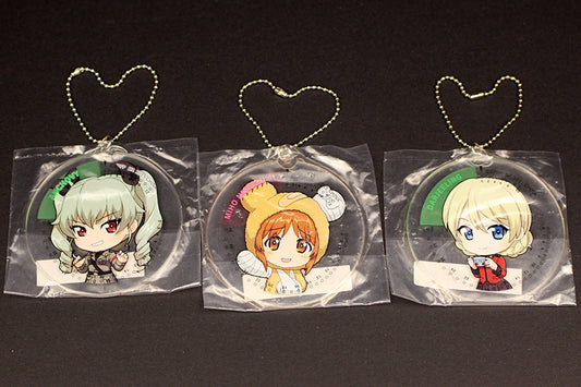 Girls und Panzer Assorted Sight Acyrlic Keychains