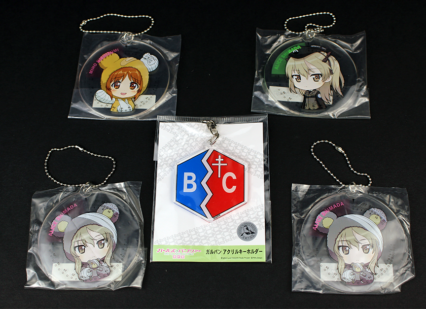 Girls und Panzer Assorted Sight Acrylic Keychains [v2]