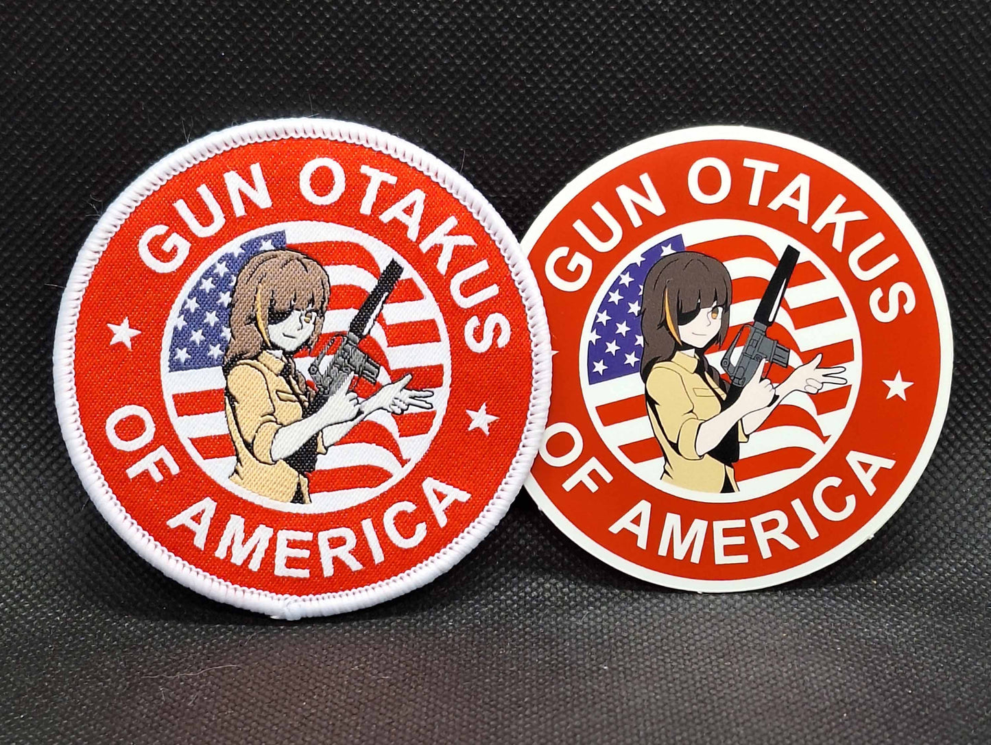 Gun Otakus of America patch/sticker (Girls' Frontline)