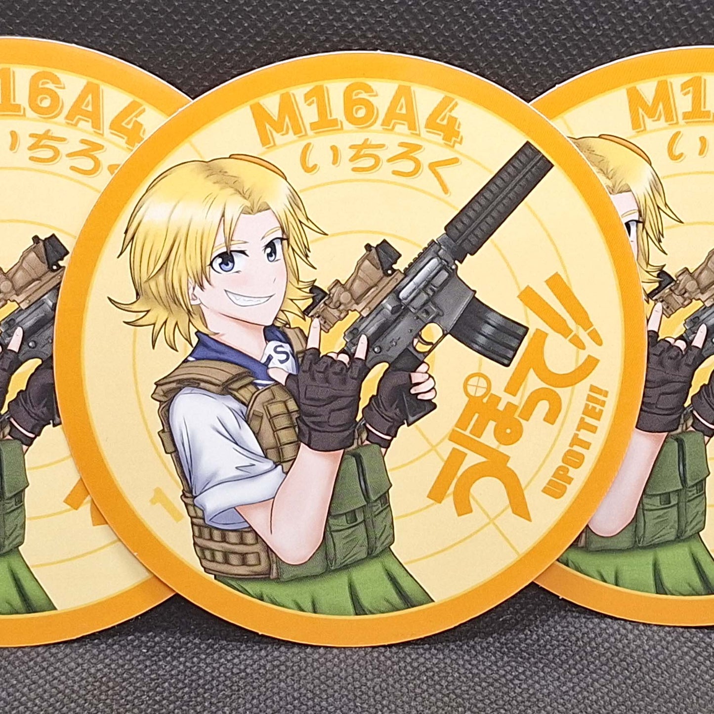 M16A4 "Ichiroku" Sticker (Upotte!!)