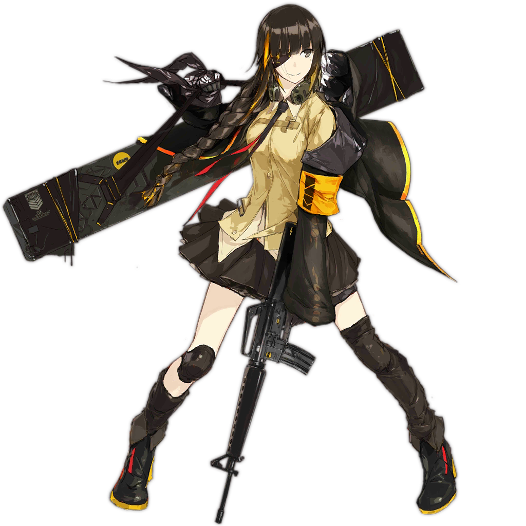 Gun Otakus of America patch/sticker (Girls' Frontline)