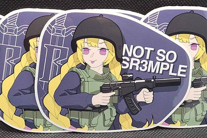 SR-3Mple sticker (Girls' Frontline)