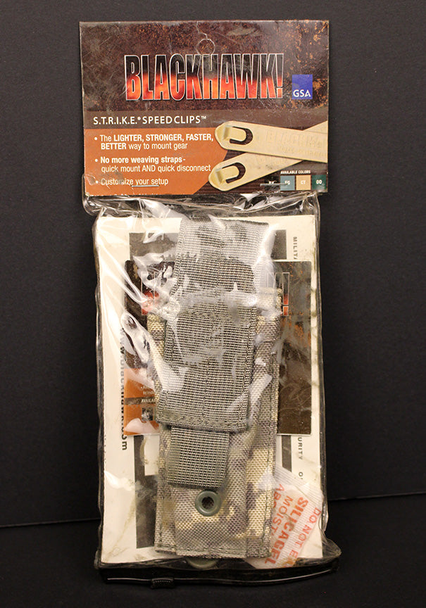 Blackhawk S.T.R.I.K.E Single Pistol Mag Pouch w/ Speed Clips (UCP)