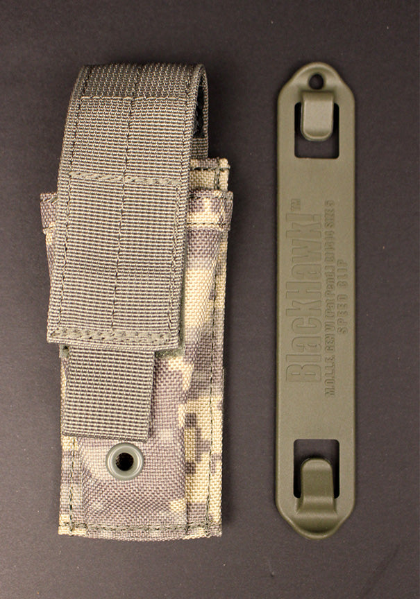 Blackhawk S.T.R.I.K.E Single Pistol Mag Pouch w/ Speed Clips (UCP)