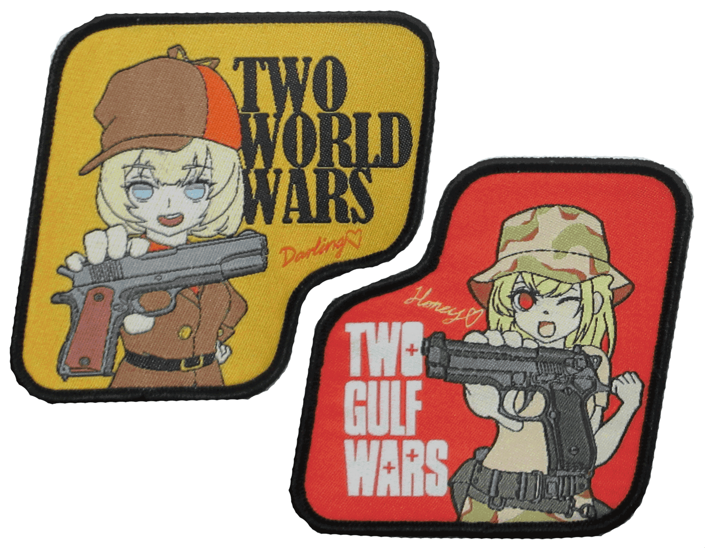 Pistols Akimbo patch bundle M9/M1911 (Girls' Frontline)