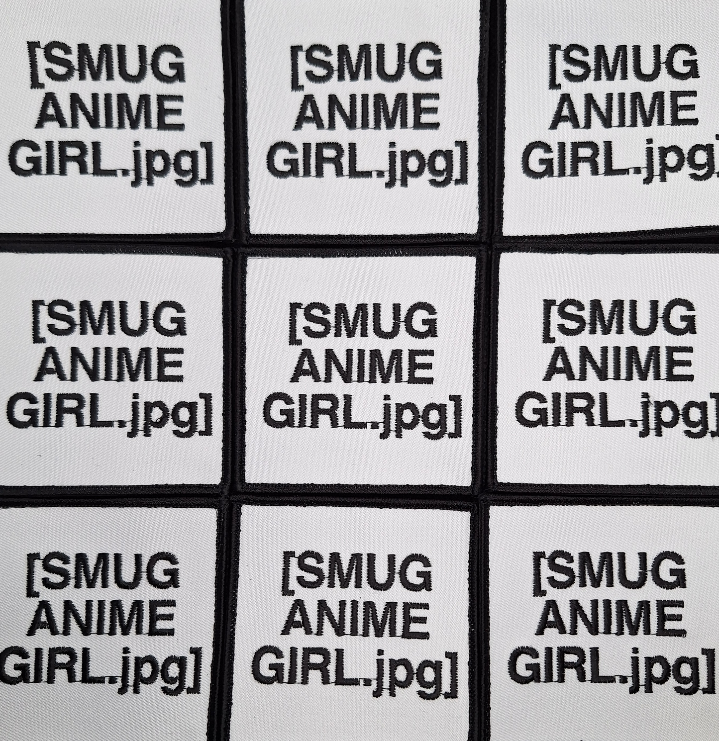 [Smug Anime Girl.jpg] patch/sticker