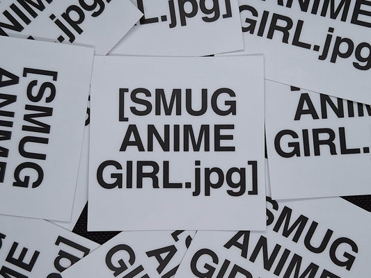 [Smug Anime Girl.jpg] sticker