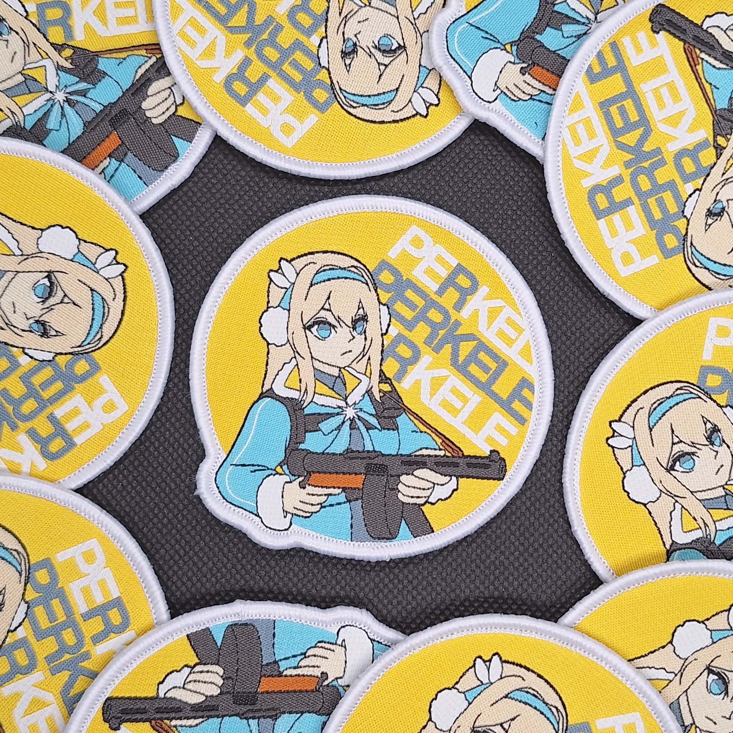 Suomi Perkele patch/sticker (Girls' Frontline 2)