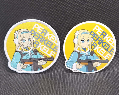 Suomi Perkele patch/sticker (Girls' Frontline 2)