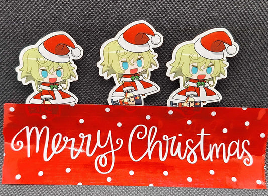 Christmas Tanya Padoru sticker (Youjo Senki)