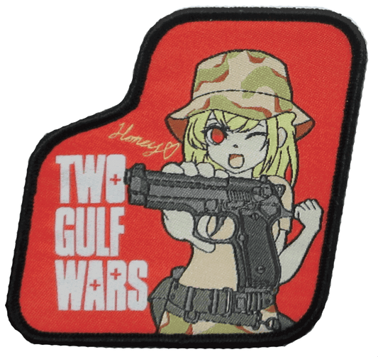 Two Gulf Wars M9 patch (Girls' Frontline)