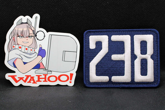 USS Wahoo Patch/Sticker BUNDLE (KanColle)