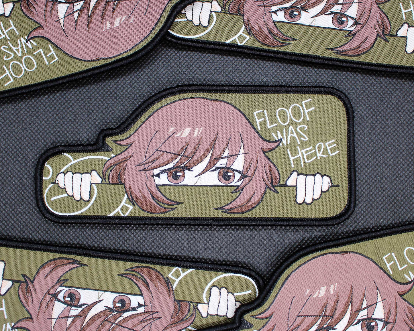 "Floof was Here" Patch/Sticker [v2] (Girls und Panzer)